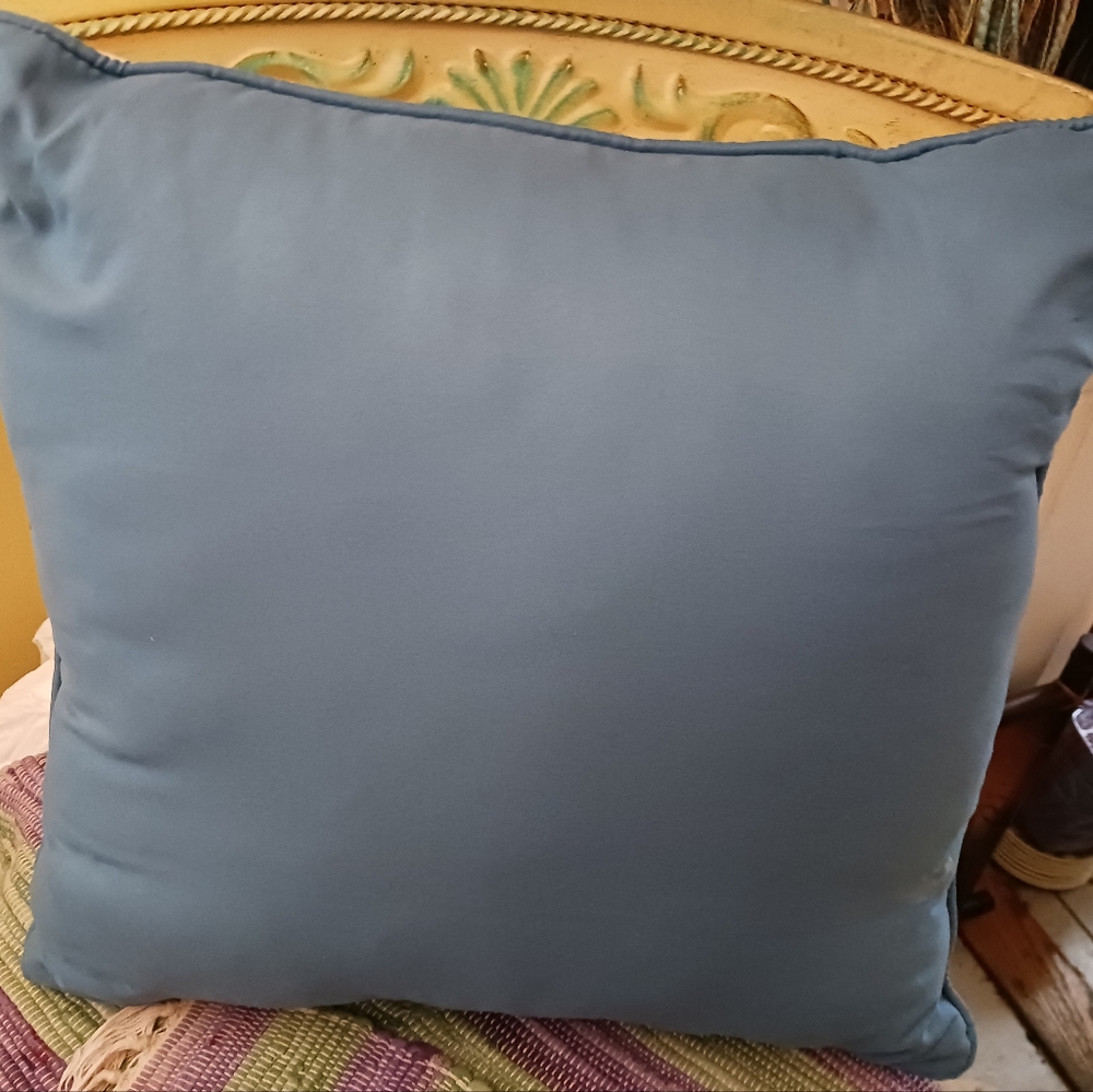 🎋NEW! Shabby Chic Farmhouse Thankful Grateful Blessed LARGE Accent Throw Pillow - Picture 4 of 4